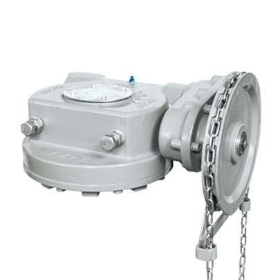 YZ-1S-L Series Quarter turn manual gear actuator