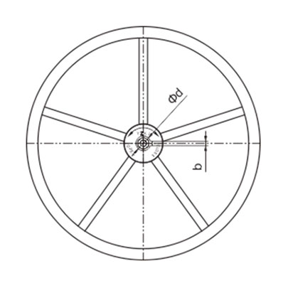 YZ-ZC Handwheel size